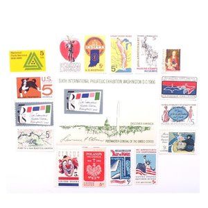1966 United States Commemorative Stamp Year Set